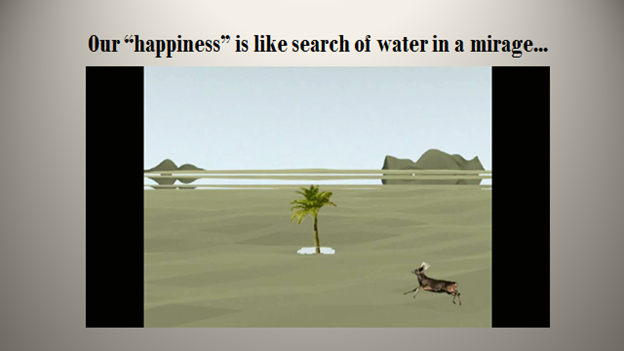 Happiness explained in Bhgawad Gita